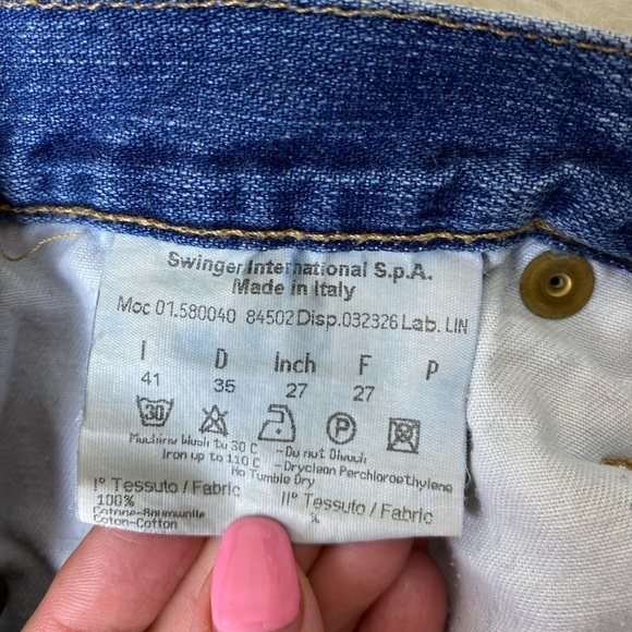 Fendi Vintage Denim Jenas sz 27 - Picture 3 of 9